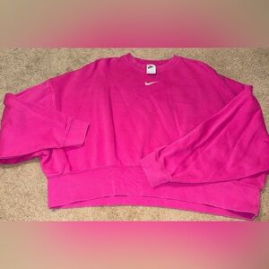 Nike Fuchsia Crewneck Sweatshirt